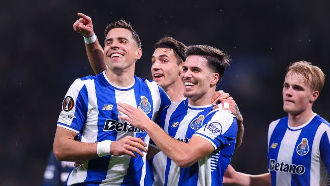 FC Porto célébration contre les Rangers